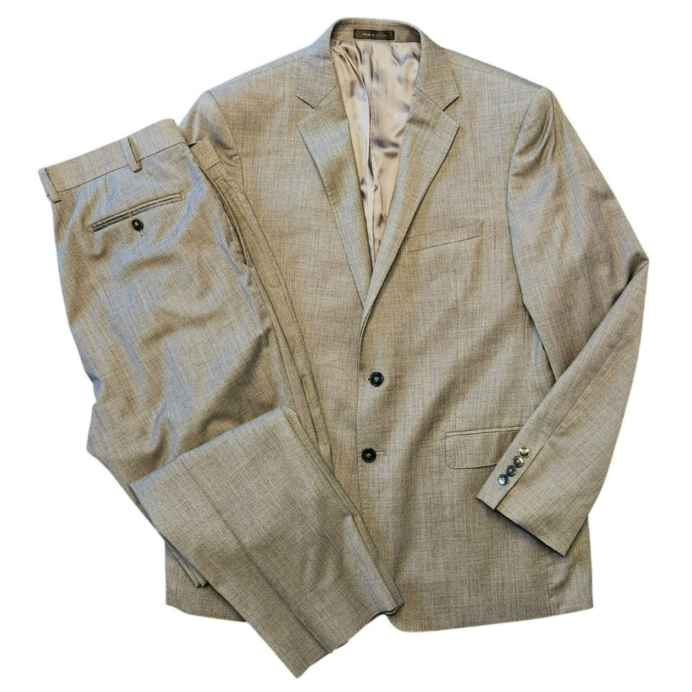 Calvin Klein Extreme Slim Fit Wool Blazer‎ and Pants Size 44r